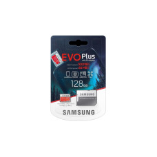 Samsung EVO Plus 128Gb + adapter SD MB-MC128HA/RU microSDXC Карта пам'яті