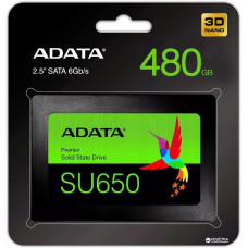 Накопичувач SSD ADATA Ultimate SU650 480GB 2.5" SATA III 3D NAND TLC