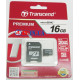 Transcend 16Gb class 10 + adapter SD TS16GUSDHC10 microSDHC Карта пам'яті