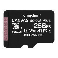 Карта пам’яті microSDXC Kingston Canvas Select Plus Gen3 256GB  Class 10