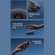 Миша комп'ютерна бездротова Baseus F01A Wireless Mouse Frosted Gray