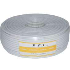 Кабель коаксіальний PCI RG-6 100 метрів 75 Ом