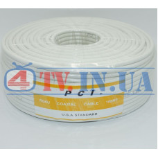 Кабель коаксіальний RCI RG-6 100 метрів 75 Ом