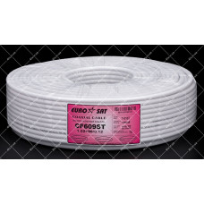 Кабель коаксіальний EUROSAT CF609ST 1.02+96/0.12 100 метрів 75 Ом