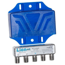 DiSEqC 4х1 LionSAT LS-41K6 у кожусі