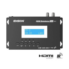 Модулятор цифровой EDISION 3in1 pro для DVB-T/ DVB-C / ISDB-T c HDMI проходом