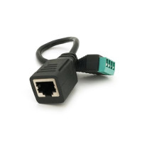 Роз\'єм для підключення RJ-45(F) (4 контакти) з клемами під кабель