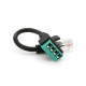 Роз'єм RJ-45(M) з клемами під кабель, 4 контакти