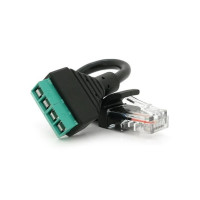 Роз'єм RJ-45(M) з клемами під кабель, 4 контакти