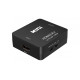 Конвертер Mini, HDMI to AV, ВИХІД 3RCA (мама) на ВХІД HDMI (мама)