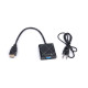 Адаптер (перехідник) HDMI - VGA + AUDIO Female 0.2м