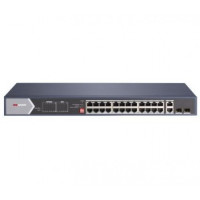 Hikvision DS-3T0506HP-E/HS POE Комутатор 4 порти некерований