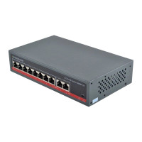 POE CCTV комутатор FoxGate S5808P-G2