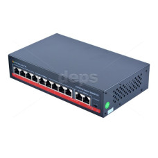 POE CCTV комутатор FoxGate S5809P-E2 (96W)