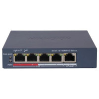 POE комутатор Hikvision DS-3E1105P-EI/V2