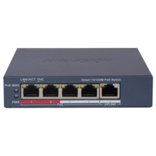 POE комутатор Hikvision DS-3E1105P-EI/V2