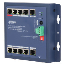 Dahua DH-CHS4110-8ET-90-F PoE – керований PoE комутатор 8 портів