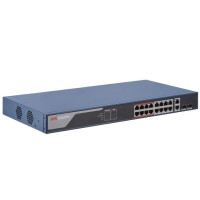 Hikvision DS-3E1318P-EI(B) 16 × 100 Mbps PoE RJ45 ports Комутатор