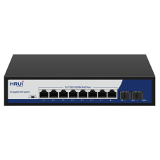 POE комутатор HongRui HR900-AFG-82NS 10-ти портовий
