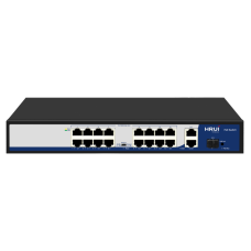 POE комутатор HongRui HR901-AF-1621GS-300 19-ти портовий