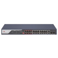 Hikvision DS-3E0326P-E(C) PoE Комутатор 24 порти некерований