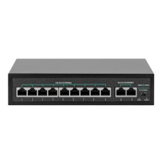 POE комутатор GreenVision GV-016-D-09+2P