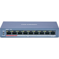 Hikvision DS-3E0109P-E/M(C) POE Комутатор 9 портів некерований