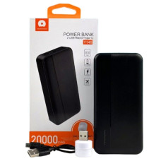 Power Bank WUW Y146 + LED ліхтарик 20000 mAh білий