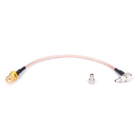 CRC-9/TS-9 (штекер CRC-9/TS-9 - гніздо SMA), 20cм перехідник антенний пігтейл PigTail