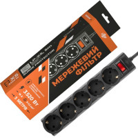 Фільтр мережевий PREMIUM LP-X5 5 м Black (3520Вт)
