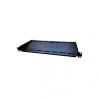 Полиця консольна Eserver PK-1U-250-B 19" 1U 250мм