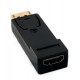 Адаптер (перехідник) TCOM штекер DisplayPort - гніздо HDMI