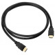 Кабель HDMI-HDMI ATcom Standart CCS PE v1,4 1,5m black пакет