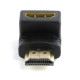 Переходник HDMI M to HDMI F Cablexpert 90 градусов (A-HDMI90-FML)