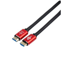 Кабель HDMI-HDMI ATcom v.2.0 Red/Gold 30 метрів