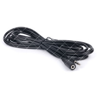 Кабель подовжувач штекер 3.5 mini Jack- гніздо 3.5 mini Jack тато-мама 3 метри