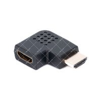 Перехідник боковий HDMI гніздо F - HDMI штекер M 90° правий