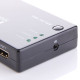 Перемикач SWITCH HDMI 3 port MINI з ІЧ-пультом