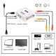 Конвертер AV в HDMI TCOM 3 гнізда RCA - гніздо HDMI