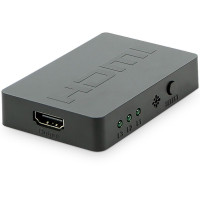 Перемикач SWITCH HDMI 1.4a 3 port MINI з ІЧ-пультом