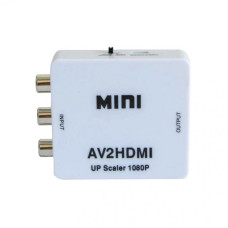 Конвертер AV в HDMI TCOM 3 гнізда RCA - гніздо HDMI