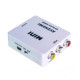Конвертер AV в HDMI TCOM 3 гнізда RCA - гніздо HDMI