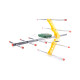 Т2 антена Eurosky ES-003 Yellow 0.4м зовнішня активна 5V