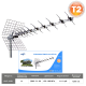 Т2 антена Romsat UHF-43EL зовнішня