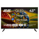 2E 43A77Q 43” дюйма 3840x2160 QLED Google TV Телевізор