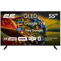 2E 55A77Q 55” дюйма 3840x2160 QLED Google TV Телевізор