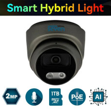 IP камера SEVEN IP-7212PA-DL black 2.8 мм
