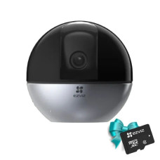 Ezviz E6 + CS-CMT-CARDT32G-D — комплект камери з картою 32GB, Wi-Fi, нічне бачення