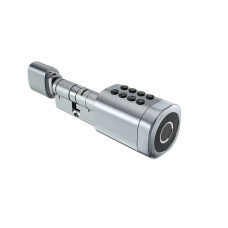 Розумний замок SEVEN LOCK SL-7774BF біометричний silver (35-90мм)