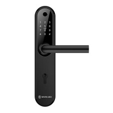 Розумний замок SEVEN LOCK SL-7768BF (85мм) black